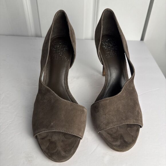 Vince Camuto Womens Alinton Taupe D’Orsays Size 8 (7725037)‎ EUC - Picture 2 of 7